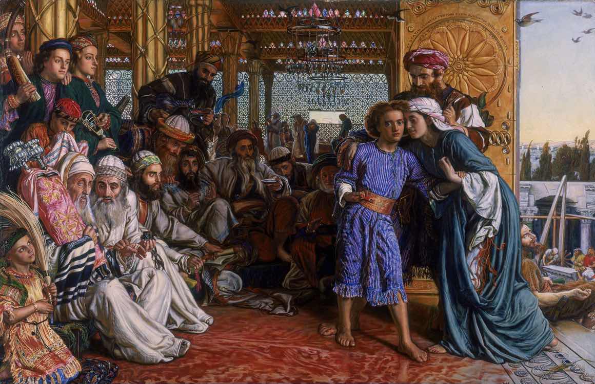 William Holman Hunt - The Finding of the Saviour in the Temple